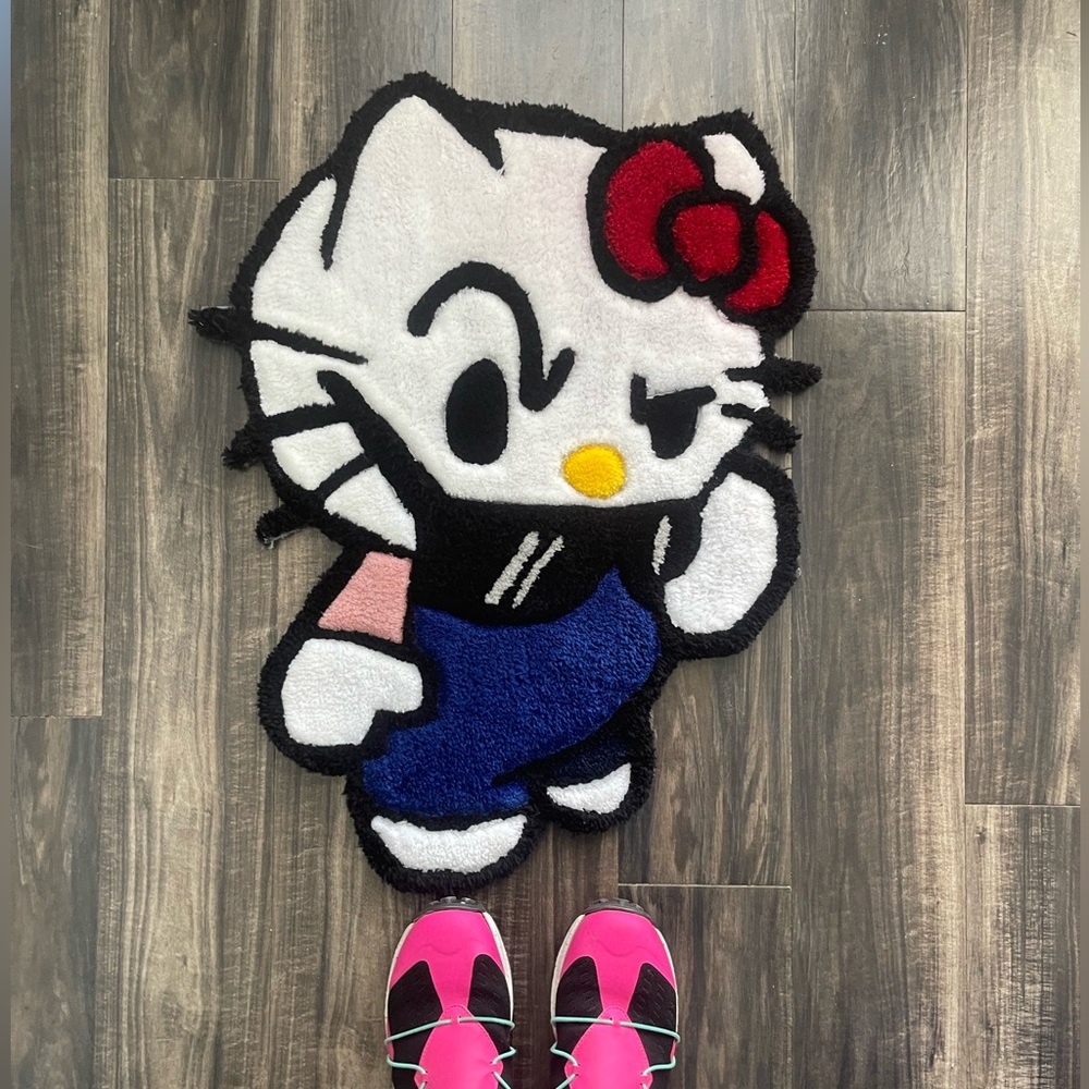 Hello Kitty Tufted Custom Rug - Picture 2 of 5